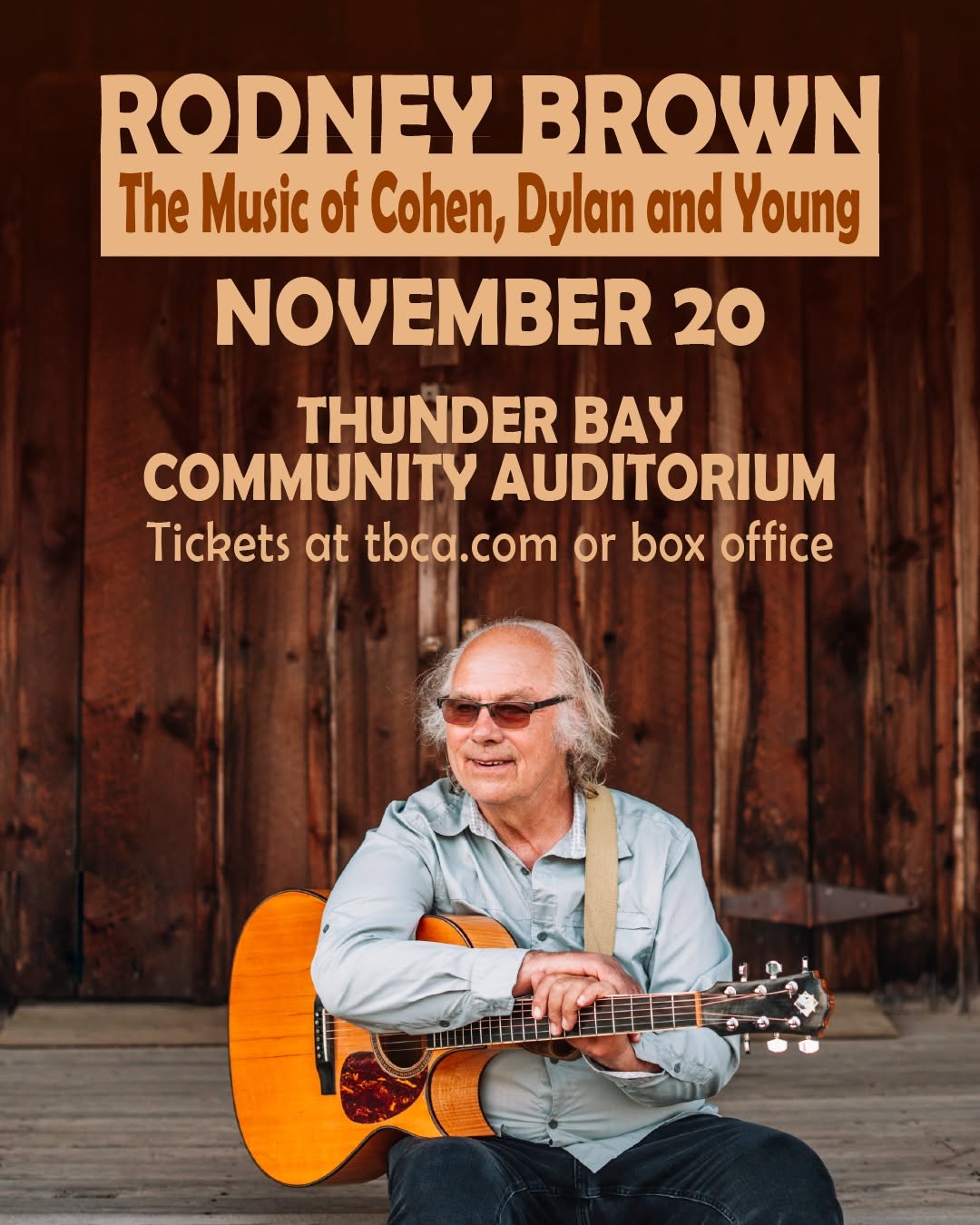 Cohen, Dylan and Young, November 20, Thunder Bay Community Auditorium